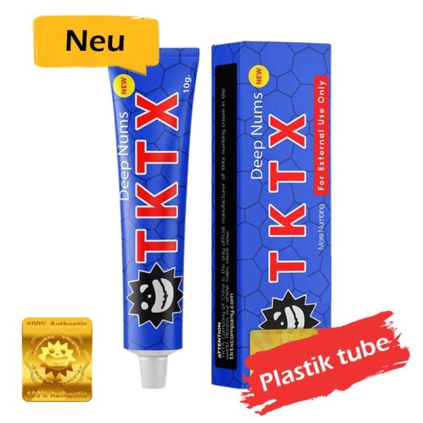 TKTX Neu Blau Plastik Tube 88%