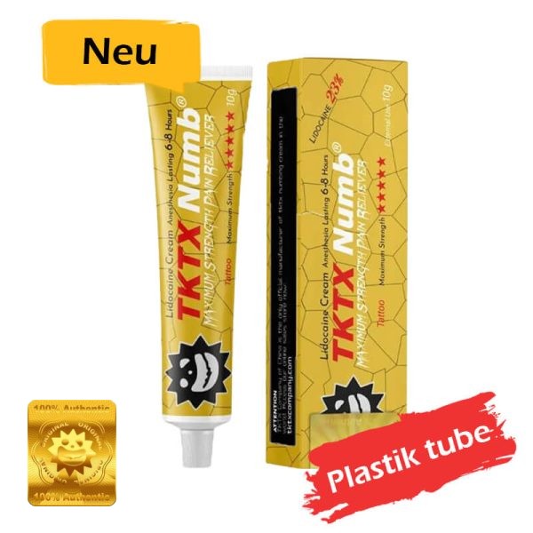 TKTX Neu Gold Plastik Tube 100%